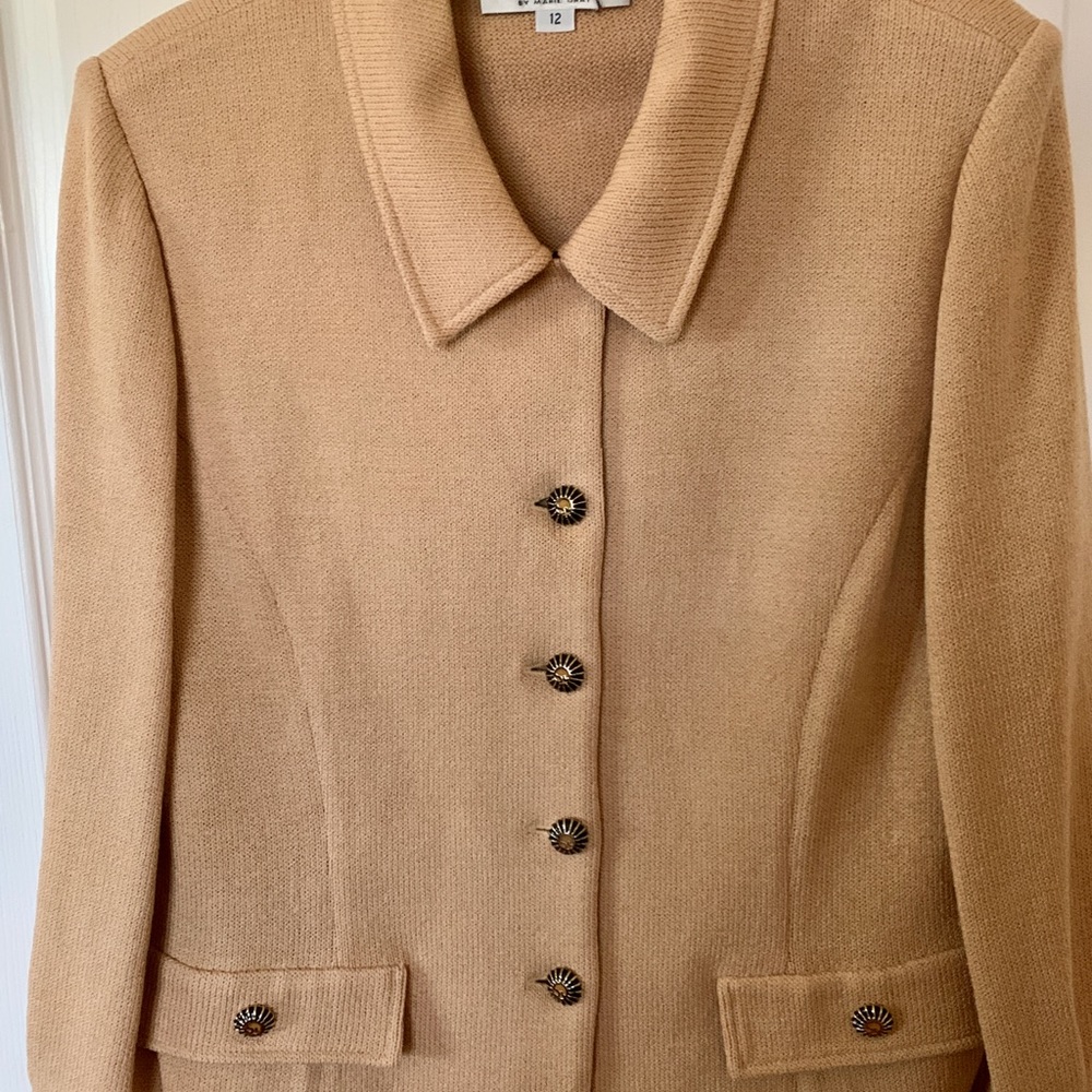 ST JOHN by Marie Gray Santana Knit Jacket